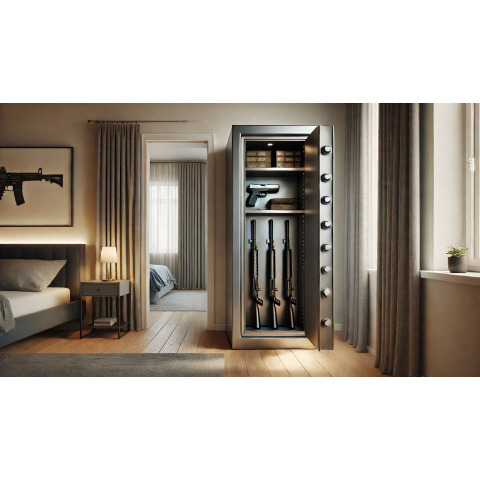 Ginklų seifai: ginklų laikymo taisyklės