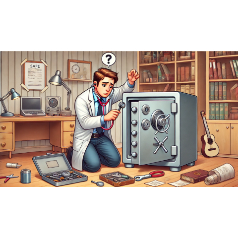 Kaip atidaryti seifą, jei pamiršote kodą