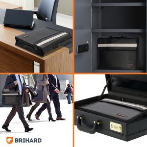 Brihard Fire Proof Documents Case