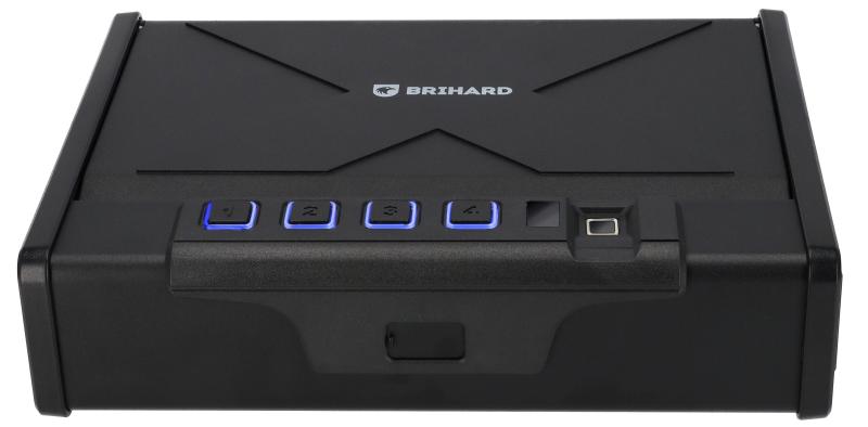 Brihard PORTABLE PISTOL BIOMETRIC