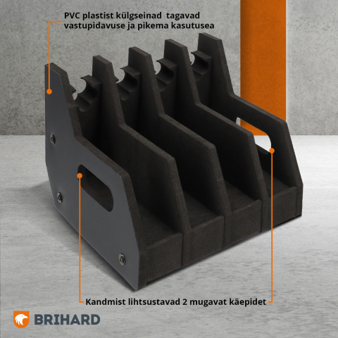 Brihard Advanced 4 ginklų putų laikiklis