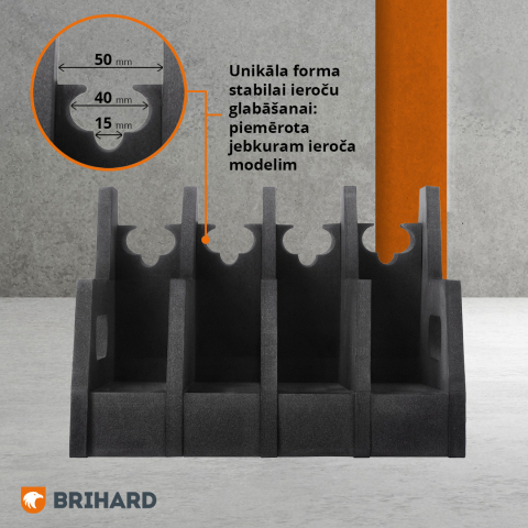 Brihard Advanced 4 ginklų putų laikiklis