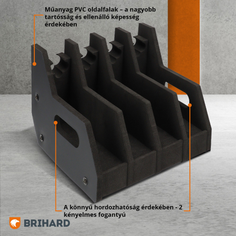 Brihard Advanced 4 ginklų putų laikiklis