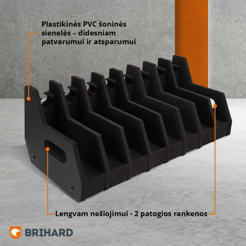Brihard Advanced 8 ginklų putų laikiklis