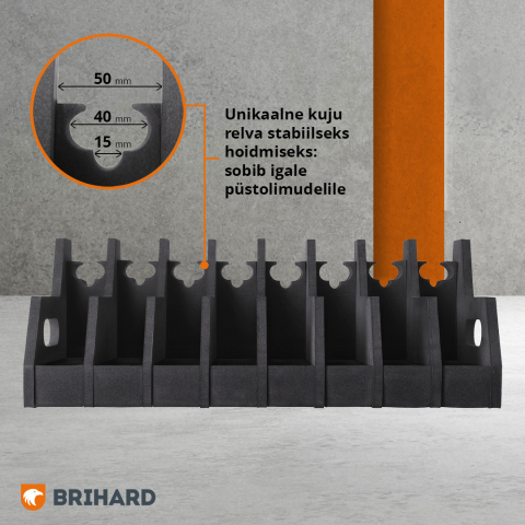 Brihard Advanced 8 ginklų putų laikiklis