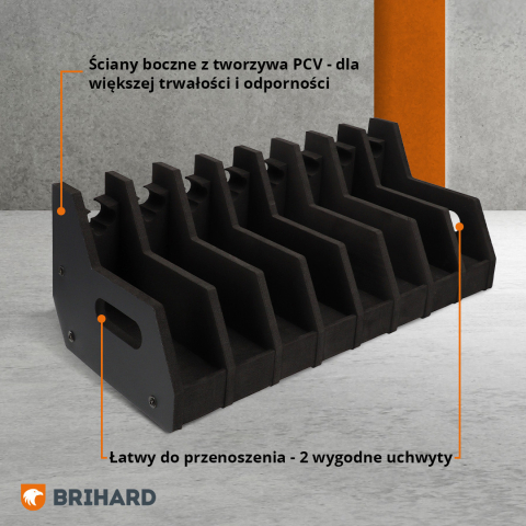 Brihard Advanced 8 ginklų putų laikiklis