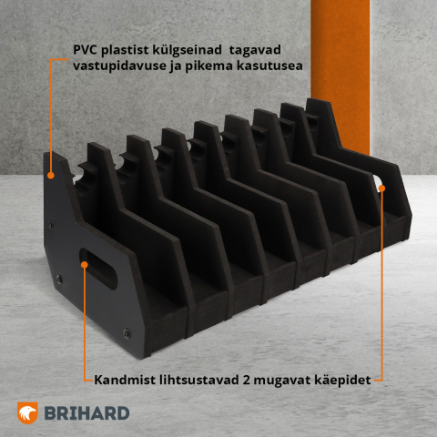 Brihard Advanced 8 ginklų putų laikiklis