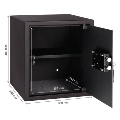 Brihard Business K Black Pearl baldų seifas