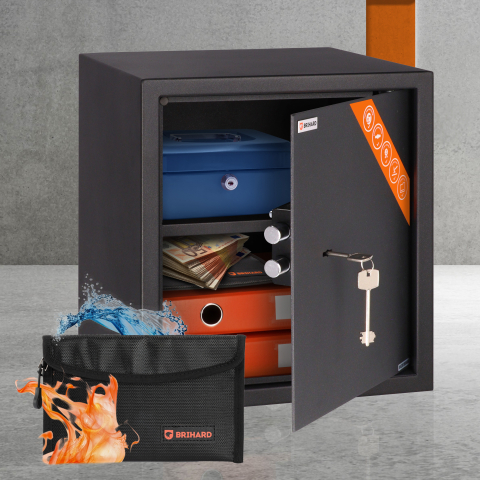 Brihard Business K Black Pearl baldų seifas