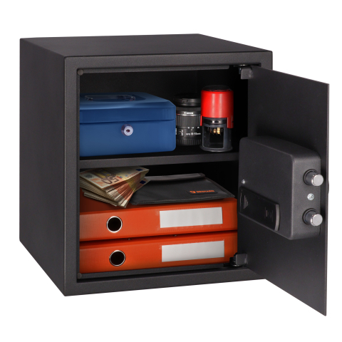 Brihard Business LED E Black Pearl baldų seifas
