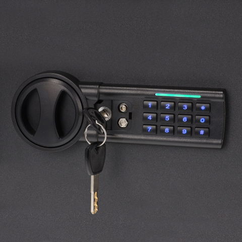 Brihard Business LED E Black Pearl baldų seifas