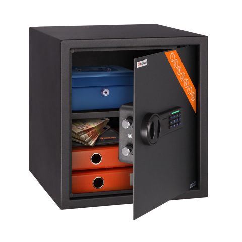 Brihard Business LED E Black Pearl baldų seifas