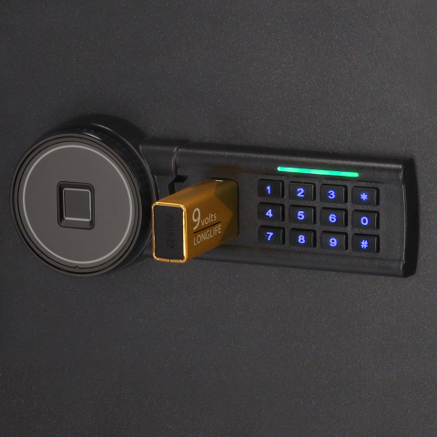 Brihard Business XL Biometric Black Pearl biuro seifas