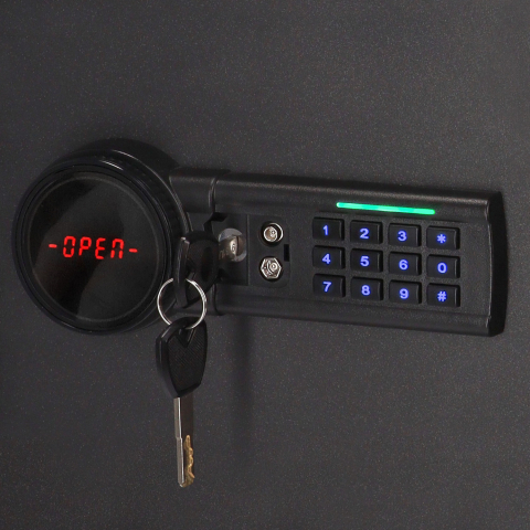 Brihard Business XL LCD E Black Pearl biuro seifas