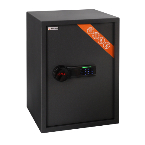 Brihard Business XL LCD E Black Pearl biuro seifas