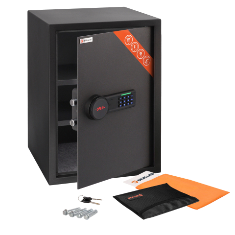 Brihard Business XL LCD E Black Pearl biuro seifas