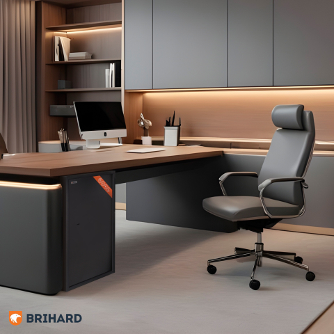 Brihard Business XXL K Black Pearl biuro seifas