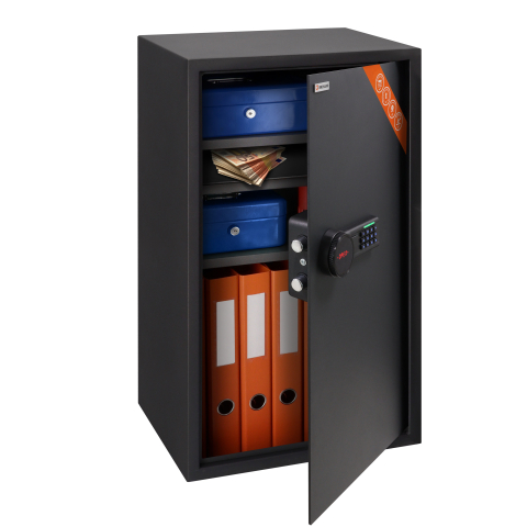 Brihard Business XXL LCD E Black Pearl biuro seifas