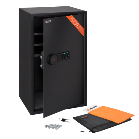 Brihard Business XXL LCD E Black Pearl biuro seifas