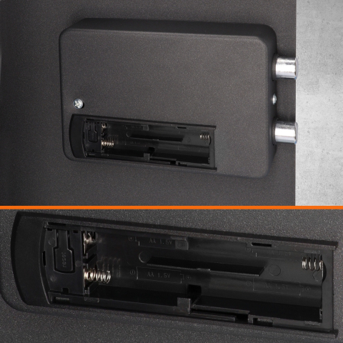 Brihard Business XXL LCD E Black Pearl biuro seifas