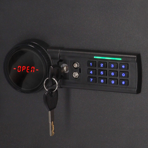 Brihard Business XXL LCD E Black Pearl biuro seifas