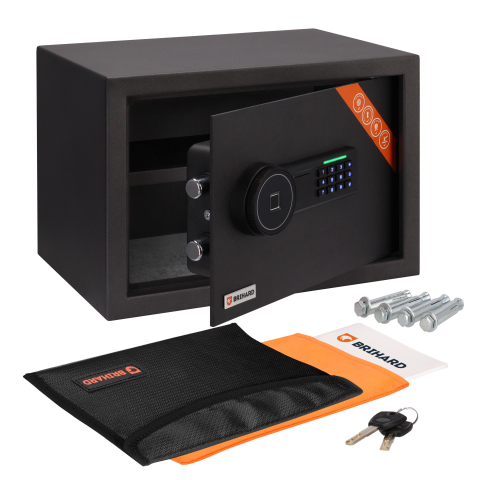 Brihard Family Biometric Black Pearl baldų seifas