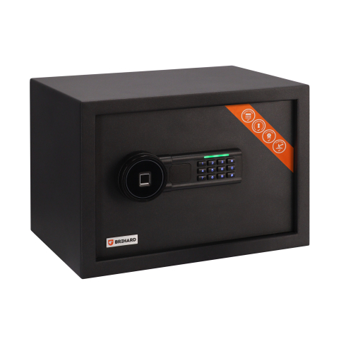 Brihard Family Biometric Black Pearl baldų seifas