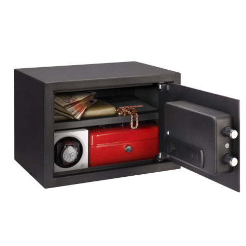 Brihard Family LCD Black Pearl baldų seifas