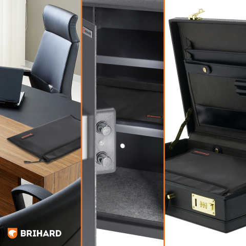 Brihard ugniai atsparus dokumentų krepšys