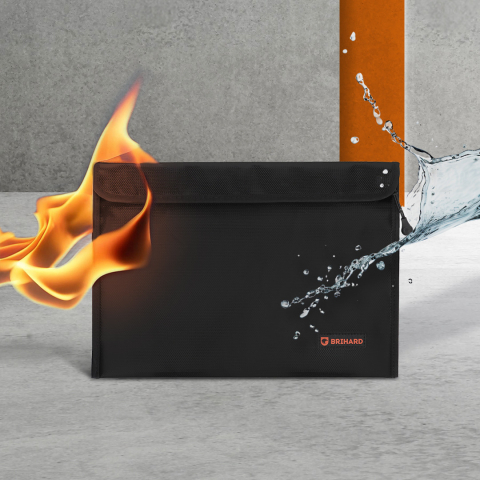 Brihard ugniai atsparus dokumentų krepšys