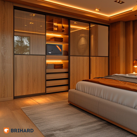 Brihard Home K Black Pearl baldų seifas