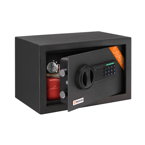 Brihard Home LED E Black Pearl baldų seifas