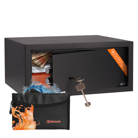 Brihard Laptop K Black Pearl nešiojamųjų kompiuterių seifas
