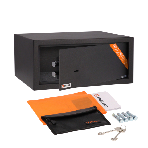 Brihard Laptop K Black Pearl nešiojamųjų kompiuterių seifas