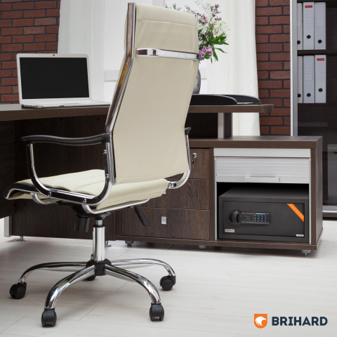 Brihard Laptop LED E Black Pearl nešiojamųjų kompiuterių seifas