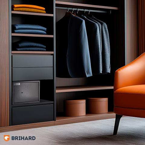 Brihard Pistol Premium K dviem pistoletams