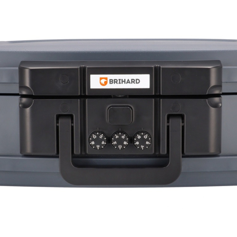 Brihard nešiojamas seifas nuo ugnies 2125N A4 C