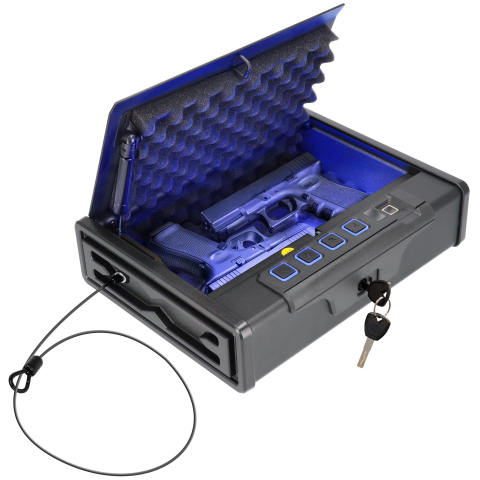 Brihard nešiojamas biometrinis pistoletas