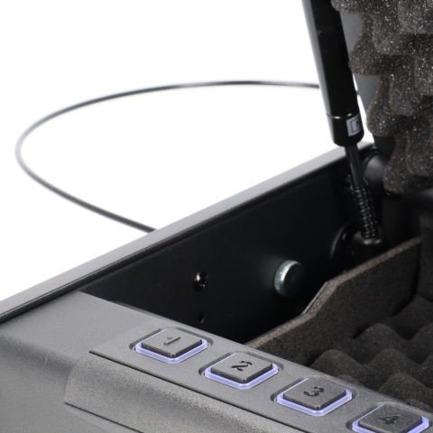 Brihard nešiojamas biometrinis pistoletas