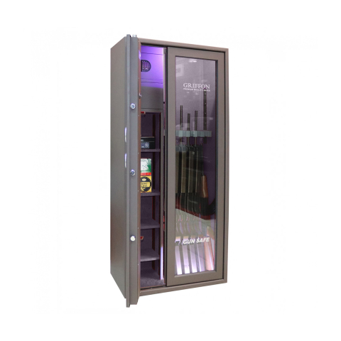 Griffon GG 700 E Brown prabangus seifas šautuvams, pistoletams ir šaudmenims